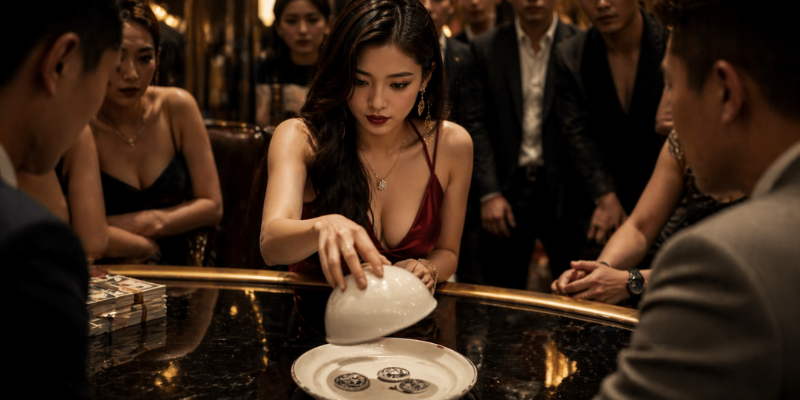 Kết quả của xóc đĩa đổi thưởng được xác định dựa trên số lượng mặt màu xuất hiện